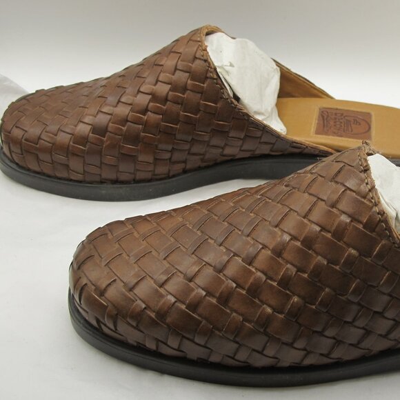 Decoys by Auditions brown braided leather slip on in 8.5N - Picture 5 of 7